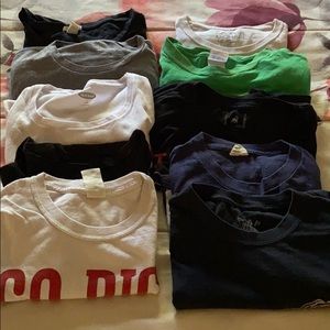 Bundle of 10, t-shirts